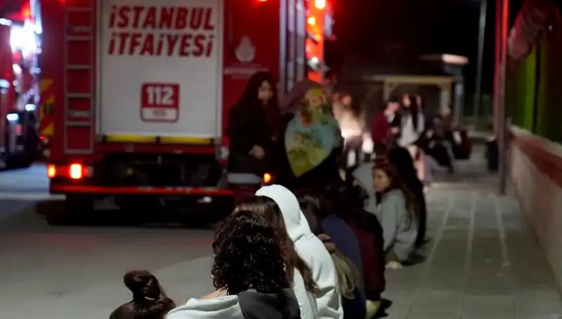 2.500 Kişilik Kız Öğrenci Yurdunda Yangın: Yangın Söndürüldü, Öğrenciler Güvende