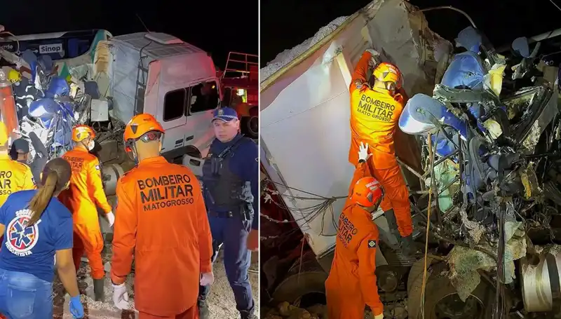 Brezilya’da Feci Otobüs Kazası: 11 Kişi Hayatını Kaybetti, 45 Yaralı!