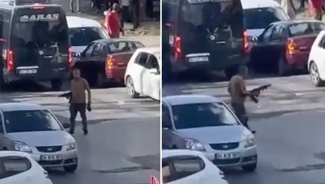Başakşehir'de Pompalı Tüfekle Yolu Kapatma Olayı: Korku Dolu Anlar!