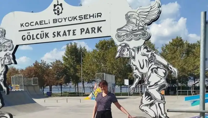Kocaeli'deki Kaykay Parkı'na Mattia Ahmet Minguzzi'nin Unutulmaz İmzası