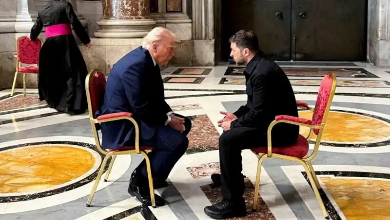 Zelenski'den Trump'a Vurgu: Vatikan'daki Görüşmemiz En İyi Anlayıştı