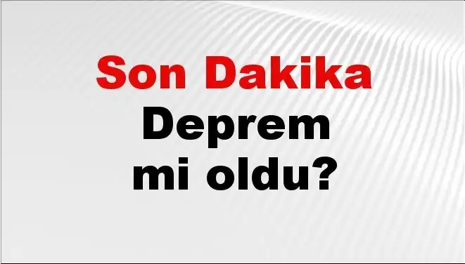 Kars'ta Son Dakika Deprem Alarmı: Olay Yeri ve Büyüklüğünü Öğrenin