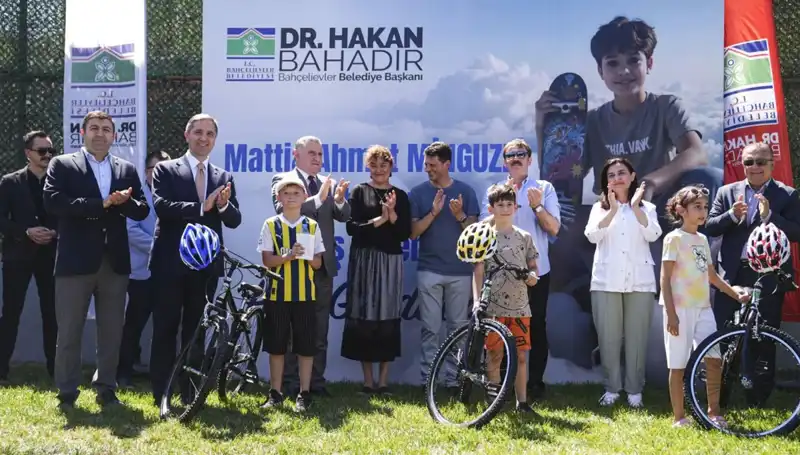 Bahçelievler'de Gençlerin Buluşma Noktası: Mattia Ahmet Minguzzi Skate Parkı Açılışı!
